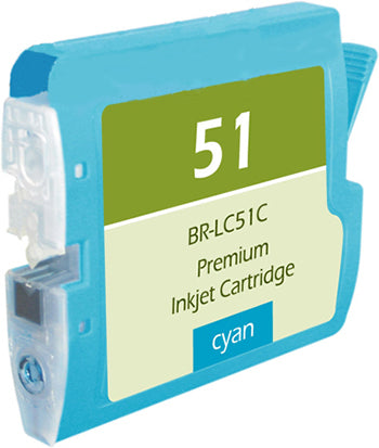 LC51C Cyan - Brother Inkjet Cartridge