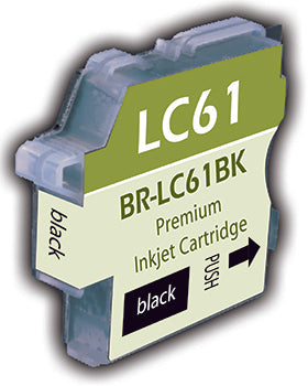 LC61BK Black - Brother Inkjet Cartridge