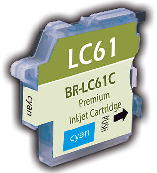 LC61C Cyan - Brother Inkjet Cartridge