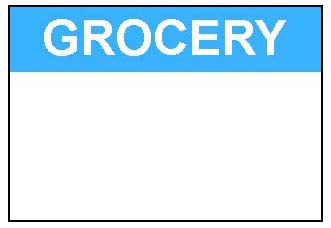 Monarch® 1130 Avery Dennison™ - 1 Line Price Marking Label - FO-117 (000225)