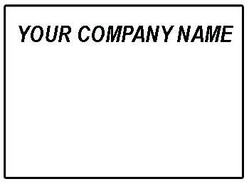 Monarch® 1130 Avery Dennison™ - 1 Line Price Marking Labels - Custom Printed