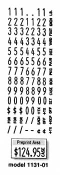 Monarch® 1131 Avery Dennison™ - 1 Line Price Marking Labeler