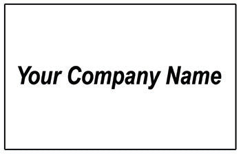 Monarch® 1155 / 1156 / 1170 Avery Dennison™ - 2 Line Price Marking Labels - Custom Printed