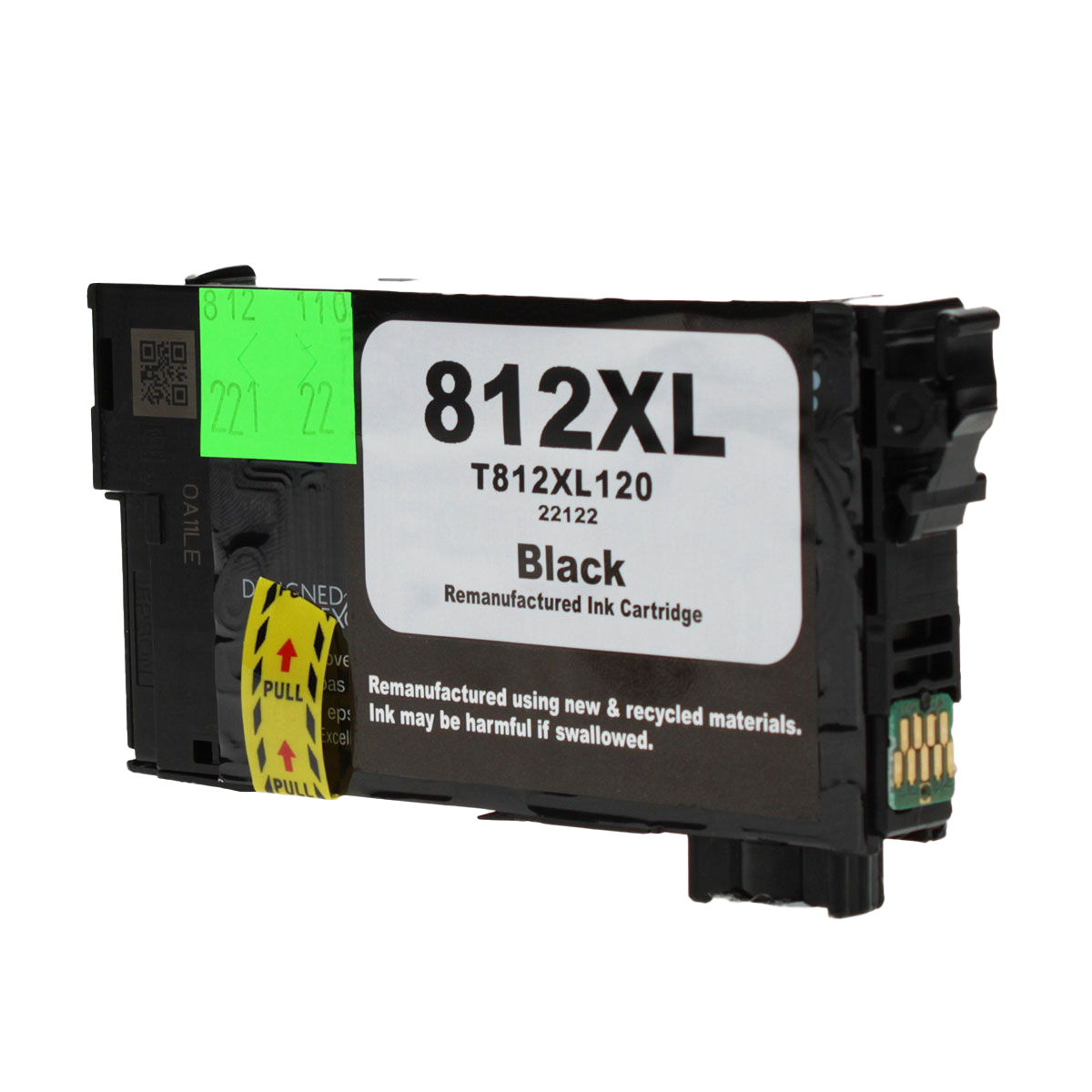 T812XL / T812XL120 Black - Epson Inkjet Cartridge