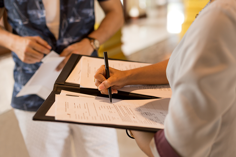 Customer Contact / Guest Register