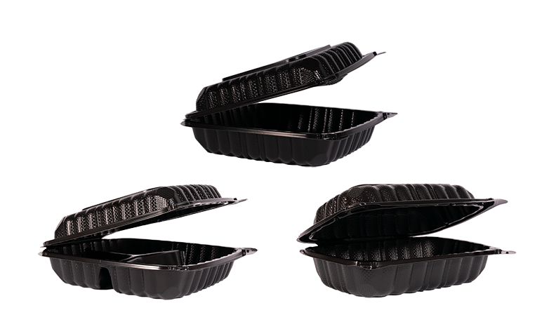 Rigid Microwavable Carry Out Containers
