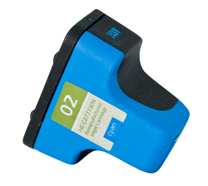 HP 02 / C8771WN Cyan - HP Inkjet Cartridge