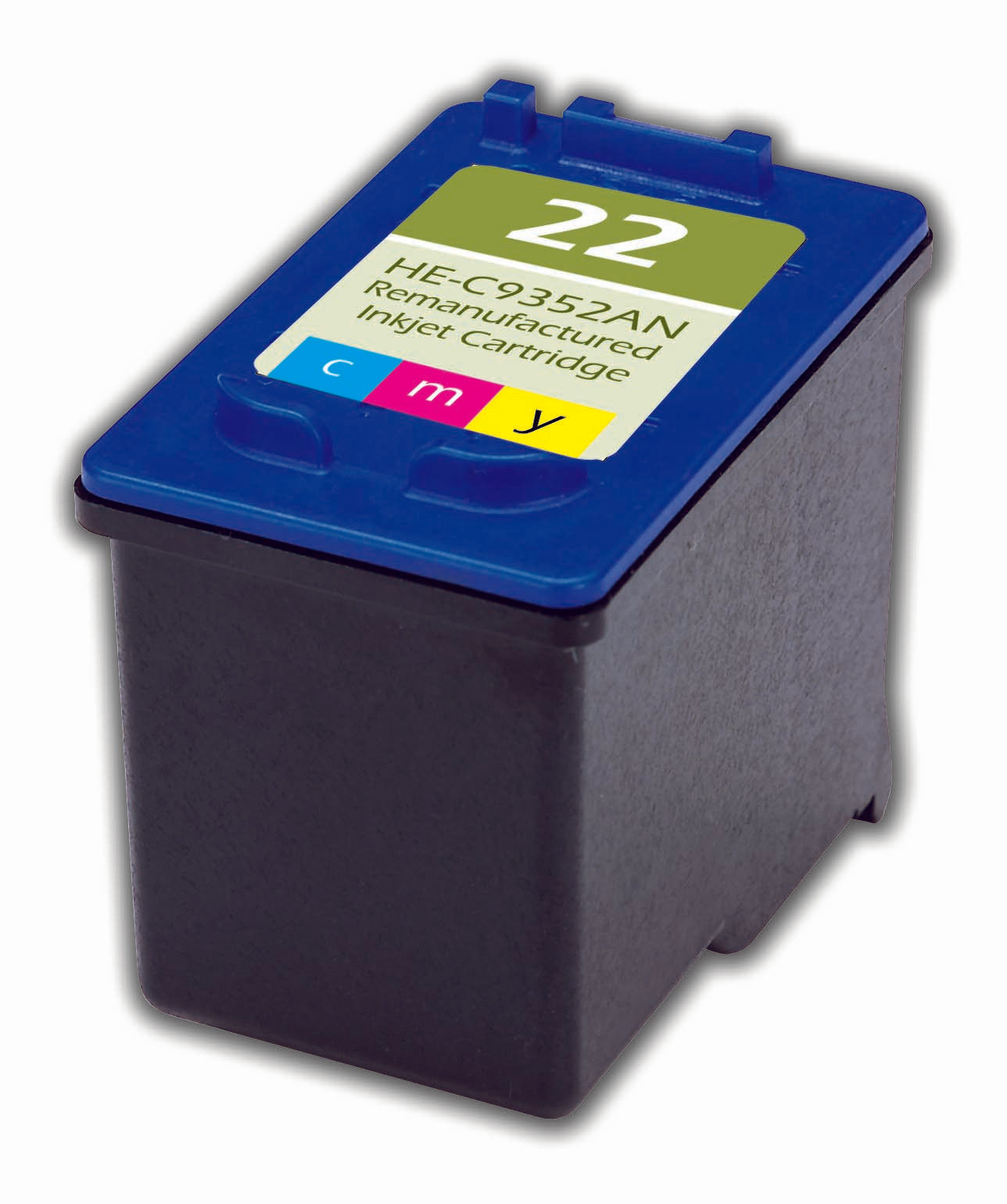 HP 22 / C9352AN Tri-Color (Cyan/Magenta/Yellow) - HP Inkjet Cartridge