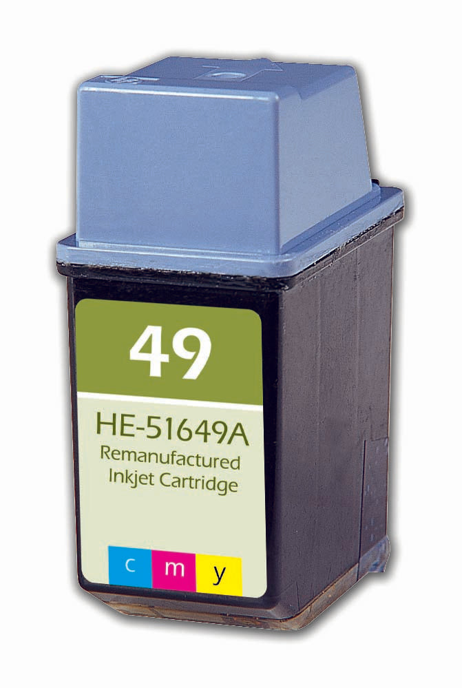 HP 49 / 51649A Tri-Color (Cyan/Magenta/Yellow) - HP Inkjet Cartridge