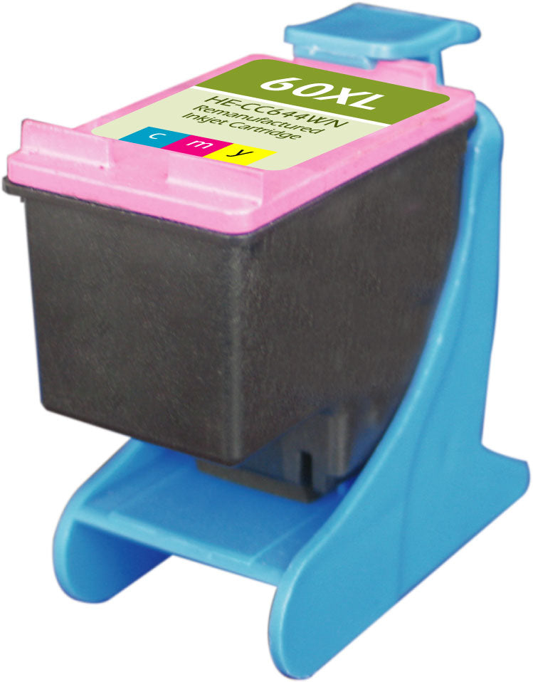HP 60XL / CC644WN Tri-Color (Cyan/Magenta/Yellow) - HP Inkjet Cartridge