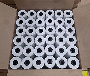2 1/4" (58mm) x 85' - 72 Rolls - Thermal paper roll
