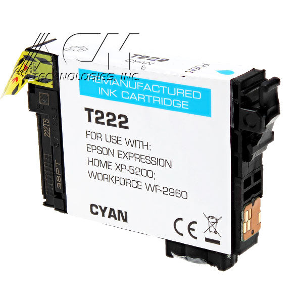 Epson Inkjet Cartridge - Cyan - T222220