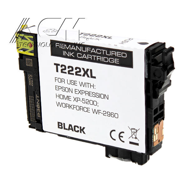 Epson Inkjet Cartridge - Black - T222XL120