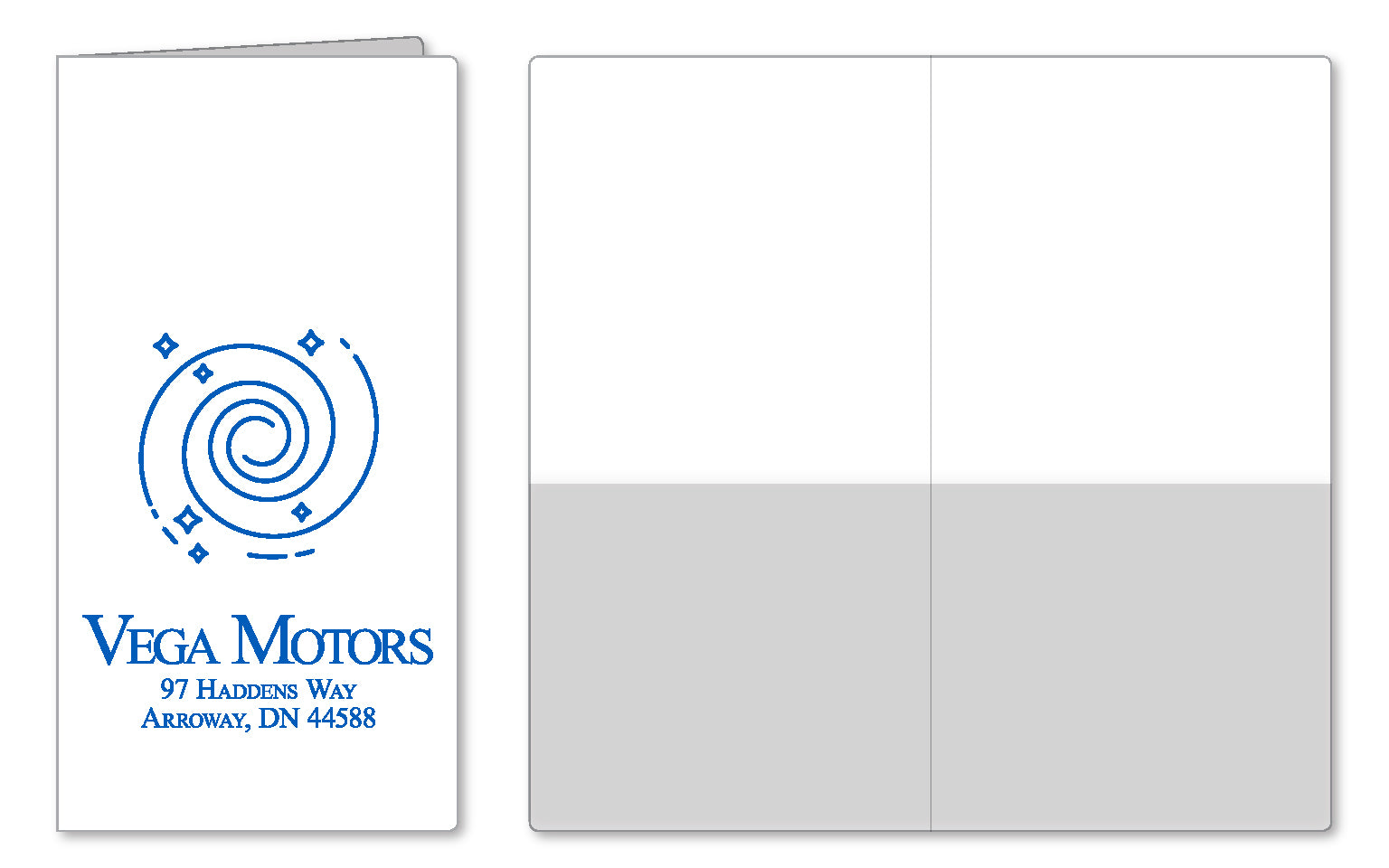 Custom vinyl policy  booklet style holder