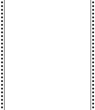 9 1/2" x 11" Fan fold sheet paper - 703