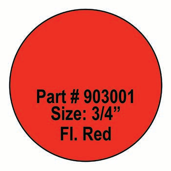 Self-stick promotional labels