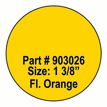 Self-stick promotional labels