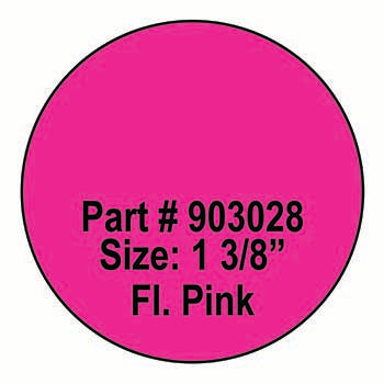 Self-stick promotional labels