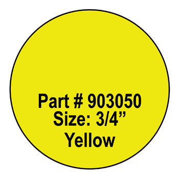 Self-stick promotional labels