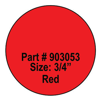 Self-stick promotional labels