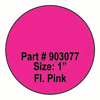 Self-stick promotional labels