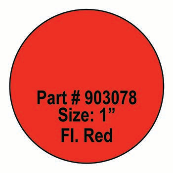 Self-stick promotional labels