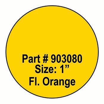 Self-stick promotional labels
