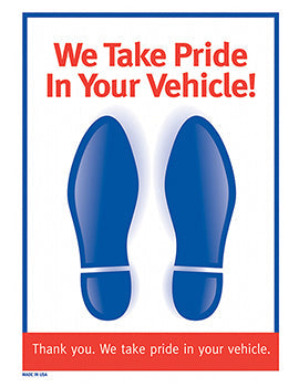 Caats™ brand - 2-color paper floor mat