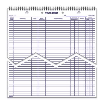 Daily service record book (rs-547-sb)
