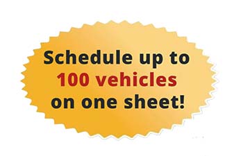 Route sheets (form big green r/s)