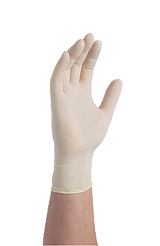 Powder free latex gloves