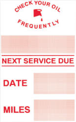 Caats™ brand - stock static cling reminders - generic