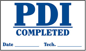 Caats™ brand - stock static cling reminders - pdi