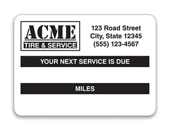 Caats™ brand - custom light adhesive label