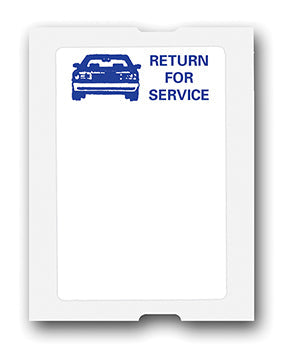 Caats™ brand - 5 in 1 static cling labels - stock roll labels