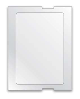 Caats™ brand - 5 in 1 static cling labels - stock roll labels