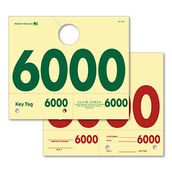 Caats™ brand - 4 digit service dispatch tags