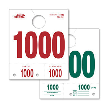 caats™ brand - 4 digit white service dispatch numbers (4dn)