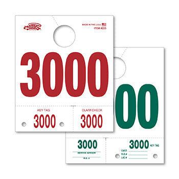 caats™ brand - 4 digit white service dispatch numbers (4dn)