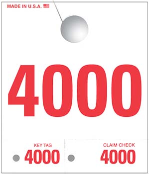 caats™ brand - 4 digit white service dispatch numbers (4dn)