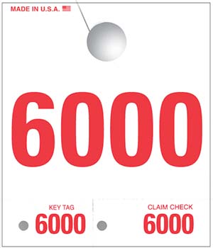 caats™ brand - 4 digit white service dispatch numbers (4dn)