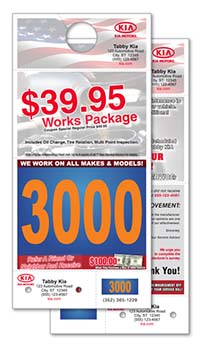 Adver-tag™ brand - 5-part dispatch numbers - standard stock