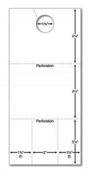 Adver-tag™ brand - 5-part coupon dispatch numbers - premium stock