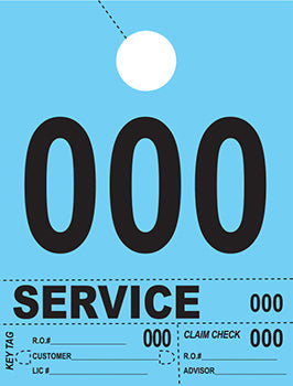 Heavy brite™ brand - 4 part service dispatch numbers