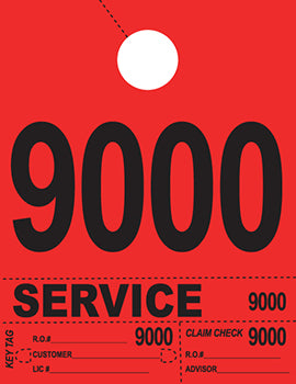 4 part service dispatch numbers