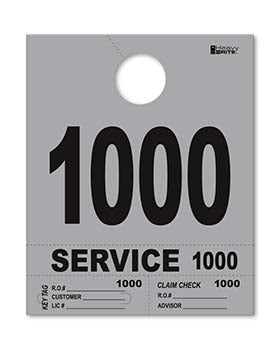 Heavy brite™ brand - 4 part service dispatch numbers