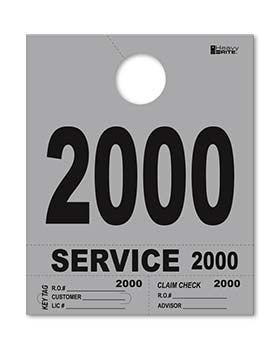 Heavy brite™ brand - 4 part service dispatch numbers