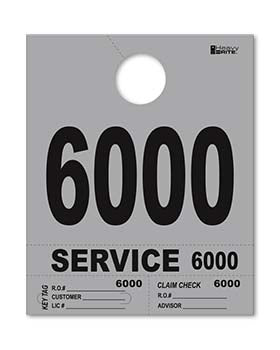 Heavy brite™ brand - 4 part service dispatch numbers