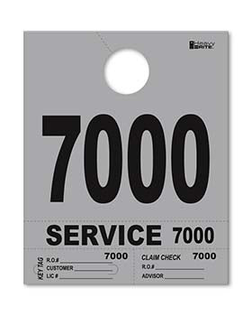 Heavy brite™ brand - 4 part service dispatch numbers