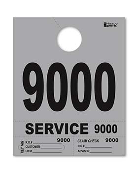 Heavy brite™ brand - 4 part service dispatch numbers